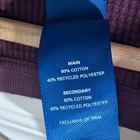 Kit and Ace | Dawn Waffle Lounge Dress In Purple - Picture 7 of 12